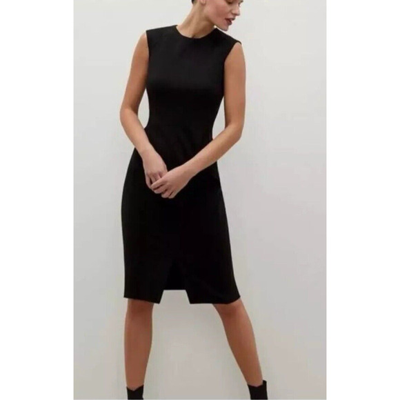 MM. LaFleur Dresses & Skirts - MM Lafleur Katie Dress 4 Black Stretch Ponte Sheath Academia Career M.M. Lafleur